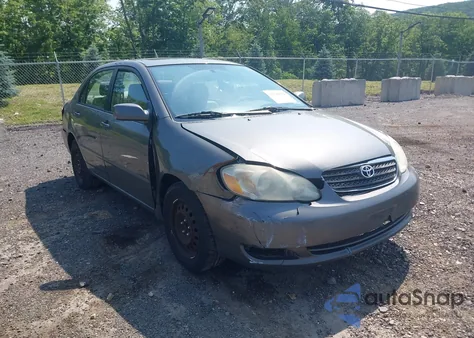 2007 Toyota Corolla Le z USA, uszkodzony, nr VIN 2T1BR32E97C774188